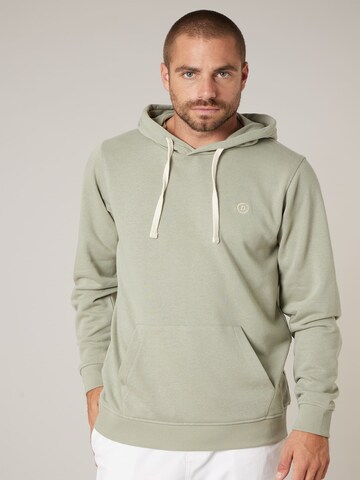 Sweat-shirt 'KAI' Deeluxe en vert : devant