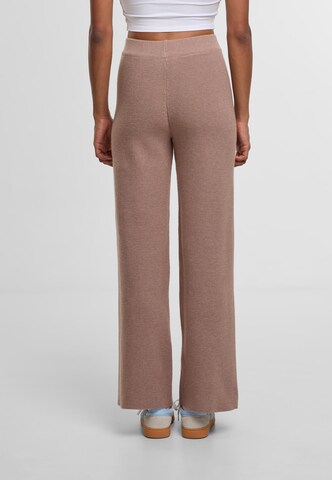 Wide Leg Pantalon Urban Classics en marron