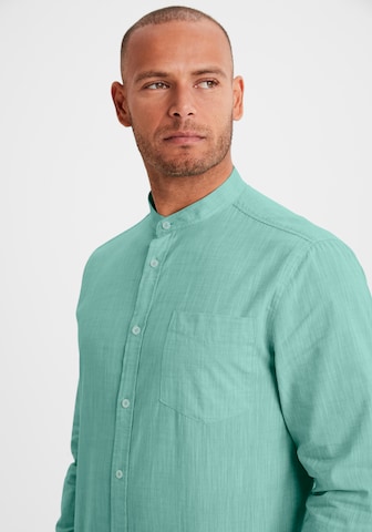 H.I.S Regular fit Business Shirt in Green