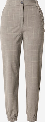 Tally Weijl Tapered Pants in Grey: front