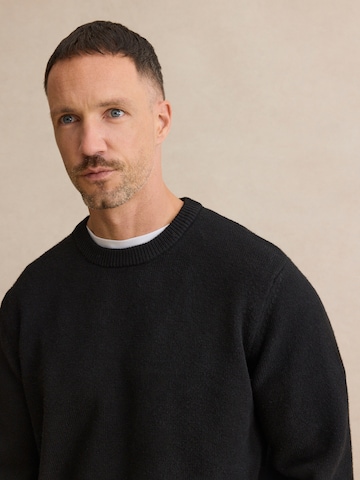 DAN FOX APPAREL Trui 'Marc' in Zwart