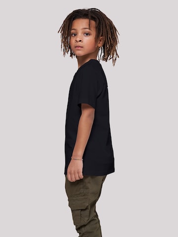 F4NT4STIC Shirt 'Escape Discover the World Palm Trees White' in Black
