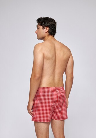 SNOCKS Web-Boxershort 'American Woven weit' in Blau