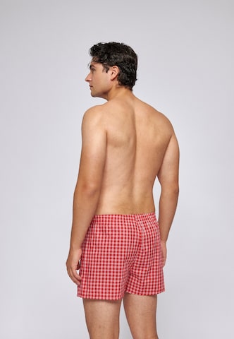 SNOCKS Web-Boxershort 'American Woven weit' in Blau