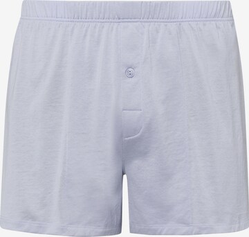 Hanro Boxershorts in Blauw: voorkant