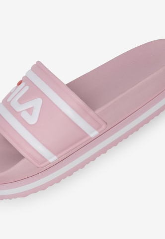 FILA - Sapato aberto 'Morro Bay Zeppa' em rosa