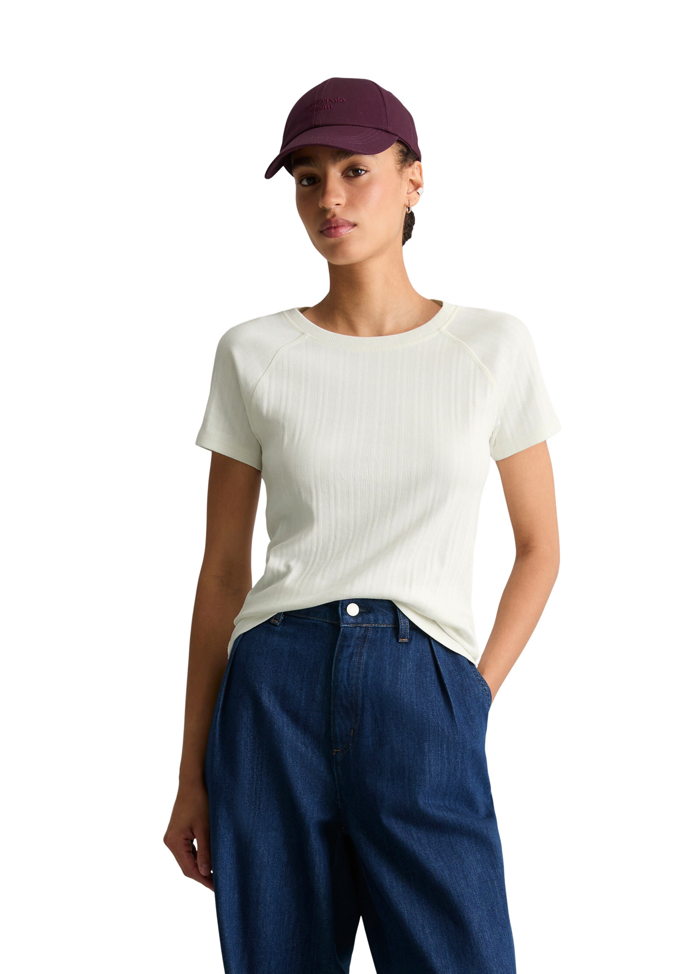 Marc O'Polo DENIM Shirt in White: front