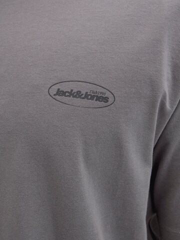 Maglietta 'JJENOA' di Jack & Jones Plus in grigio