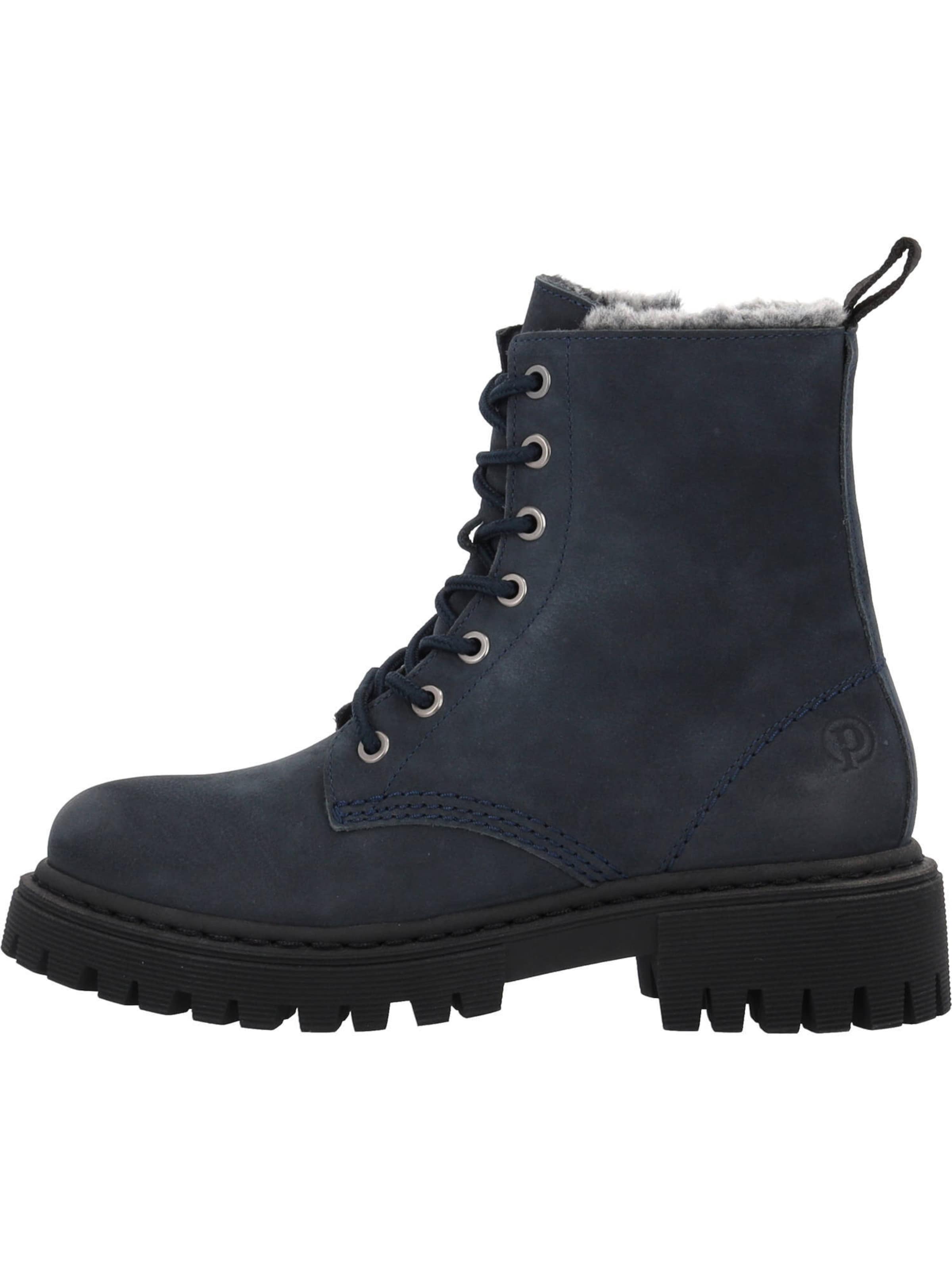 Bottes à lacets 'Giase' Palado en bleu