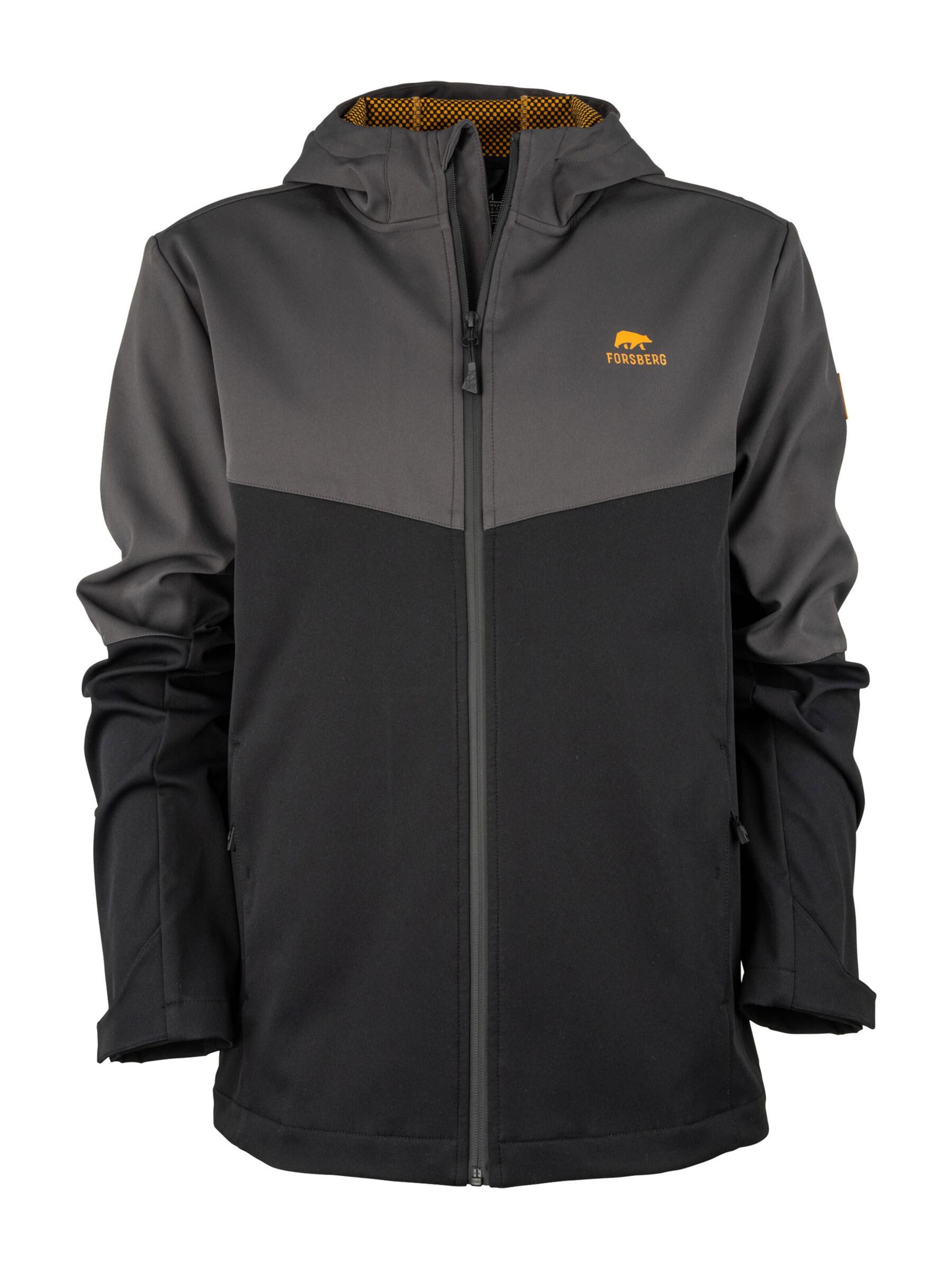 FORSBERG Outdoorjacke 'Höstrik Funktionsjacke'‌ in Grau: Vorderseite