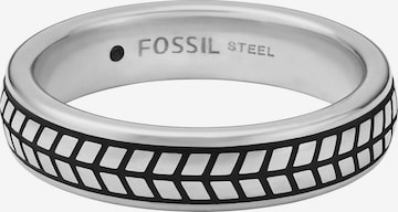 FOSSIL Ring in Silber: predná strana