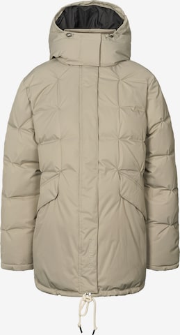 rethinkit studios Winter jacket 'Cube' in Green: front