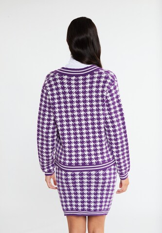 Cardigan faina en violet