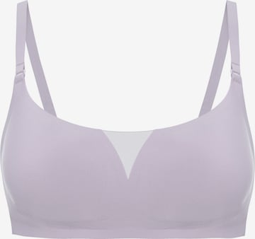 Marc & André T-shirt Bra in Purple: front