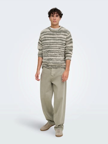 Only & Sons - Jersey 'ONSHANK' en gris