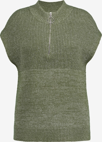 Ulla Popken Pullover in Grün: predná strana