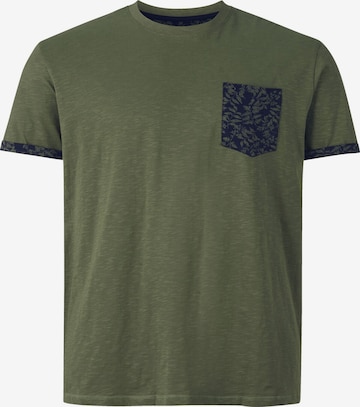 Charles Colby Shirt ' Earl Higgles ' in Green: front
