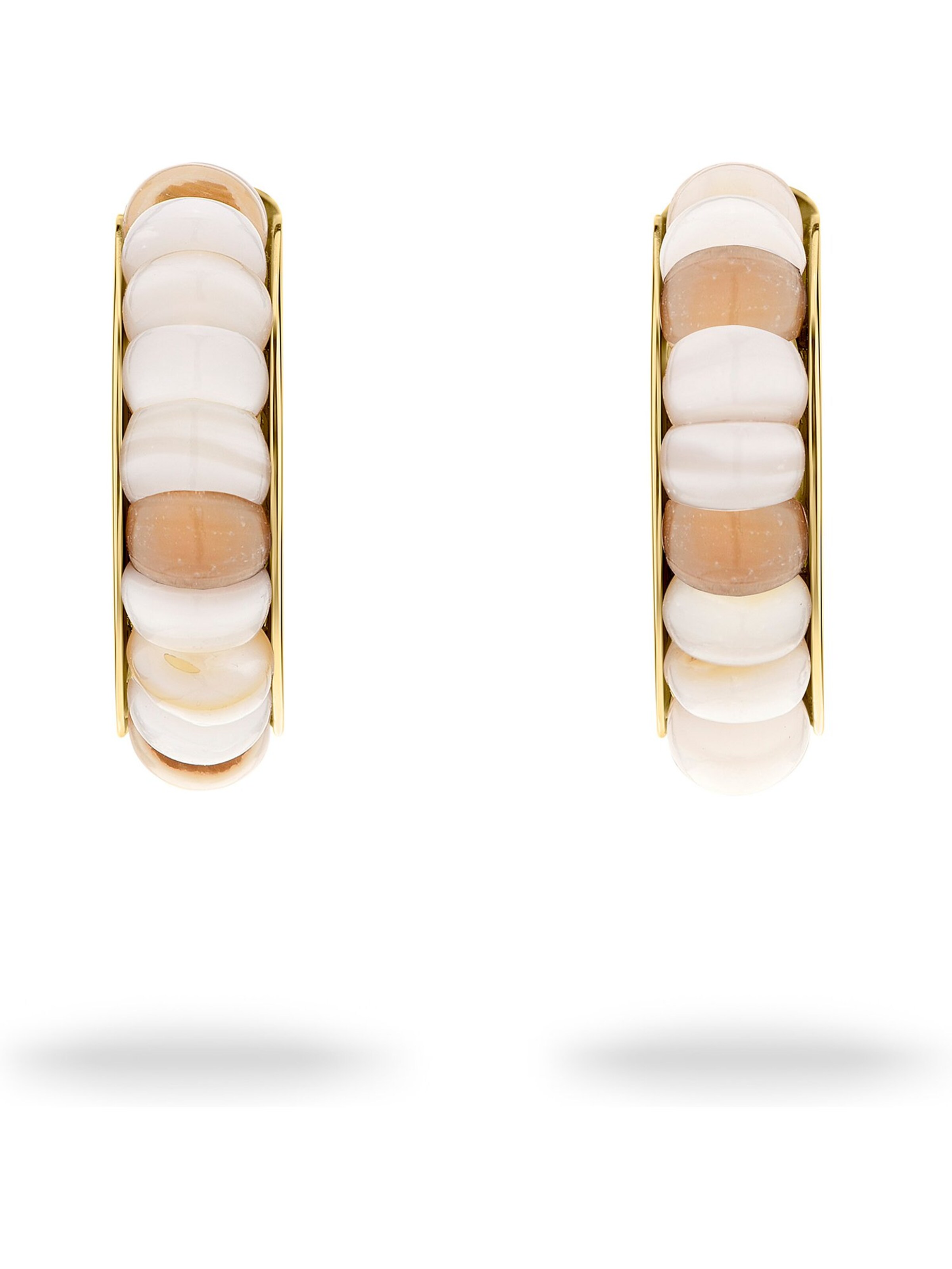 Tamaris Earrings in Beige: front