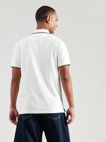 T-Shirt Hackett London en blanc : derrière
