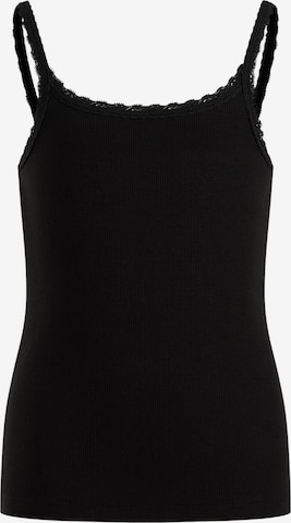 WE Fashion - Top en negro: frente