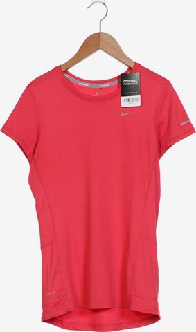 NIKE T-Shirt S in Pink: predná strana