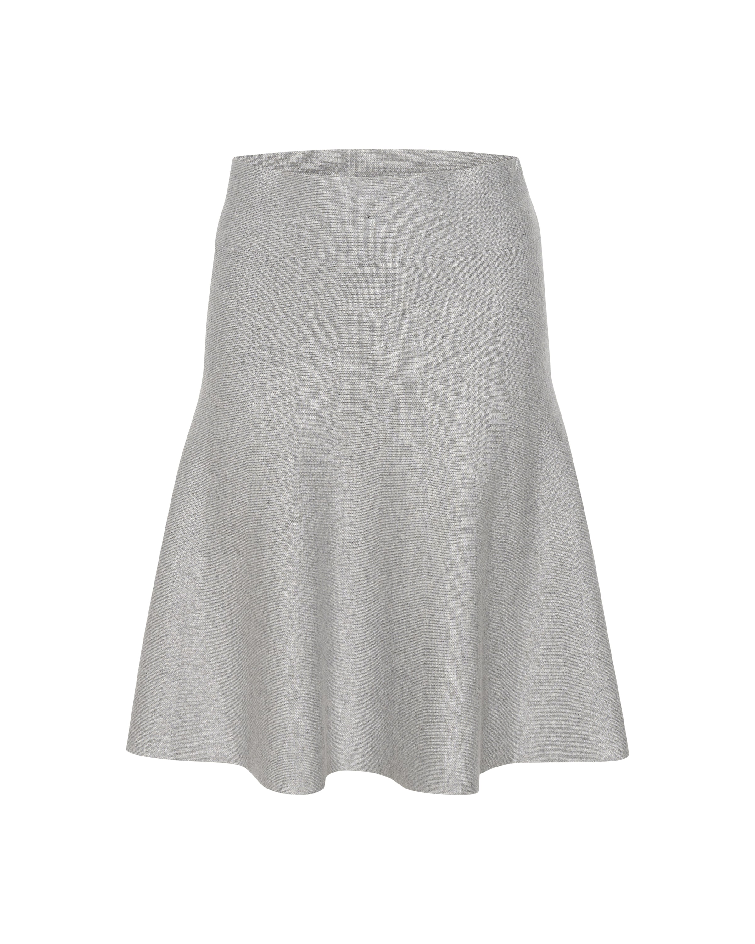 Jupe 'Annemarie' CULTURE en gris : devant