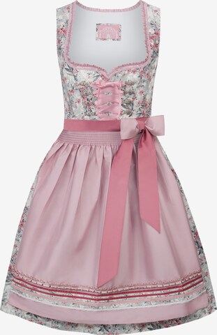 STOCKERPOINT Dirndl 'Jolie' in Roze: voorkant