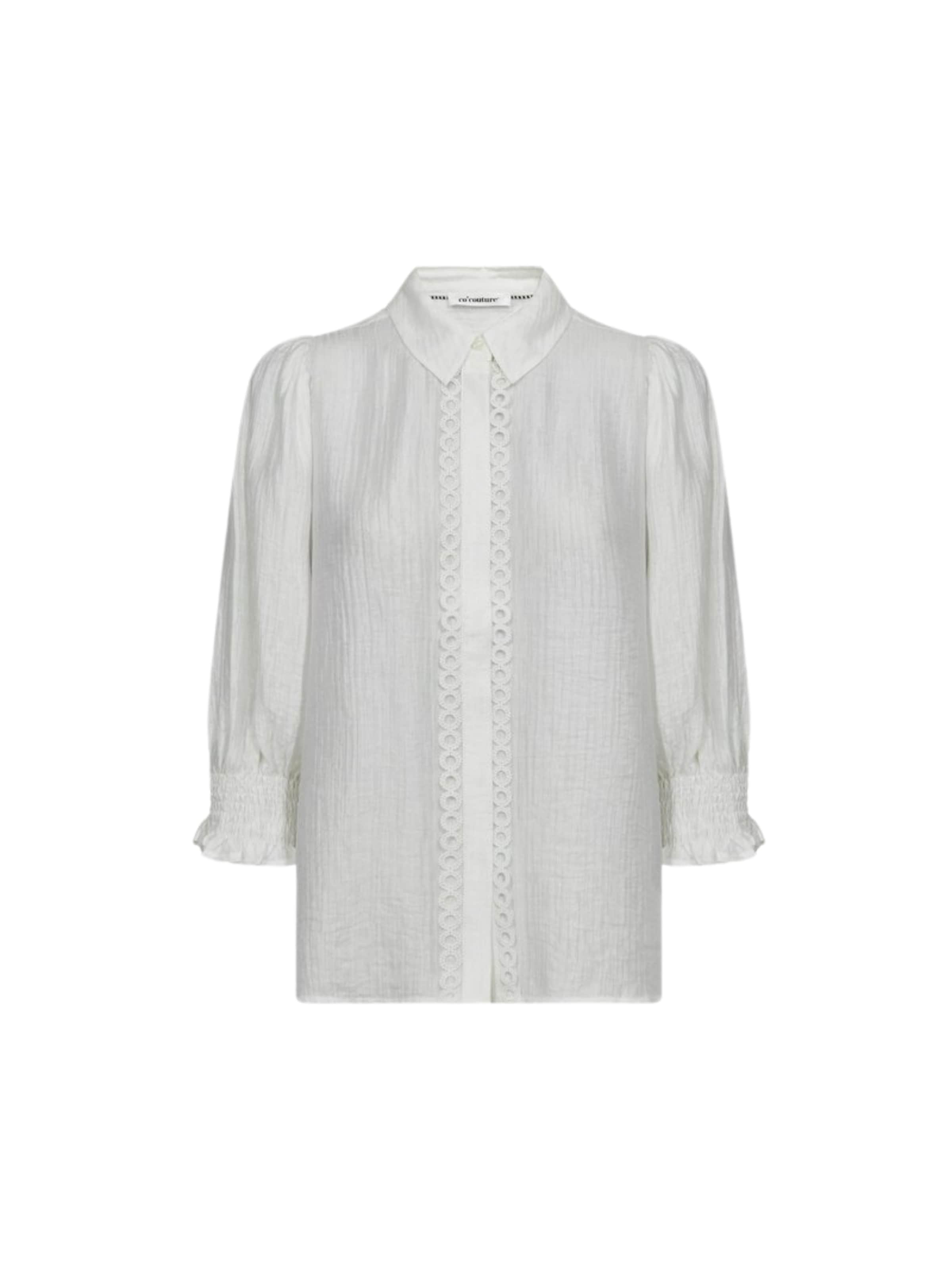 T-shirt ' TassyCC ' co'couture en blanc : devant