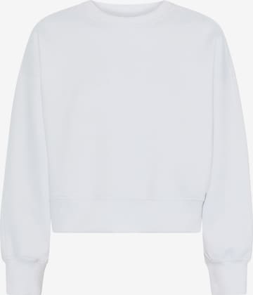 Born Living Yoga Sweatshirt 'Flora' in Weiß: Vorderseite