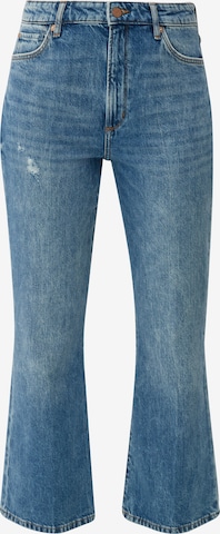 s.Oliver Flared Jeans in Blauw: voorkant