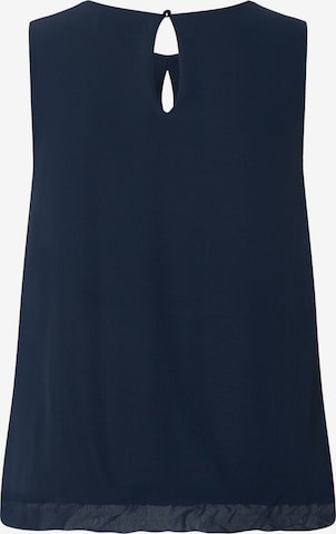 MORE & MORE Blouse in Blue: front