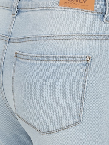 Only Petite Slimfit Jeans 'SUI' i blå