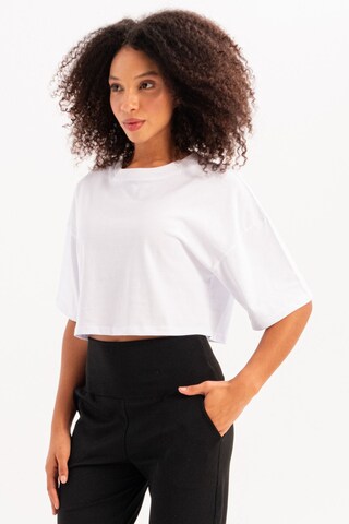 T-shirt Justever en blanc