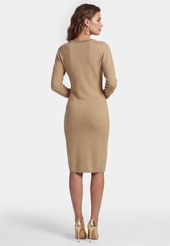 faina - Vestido en beige