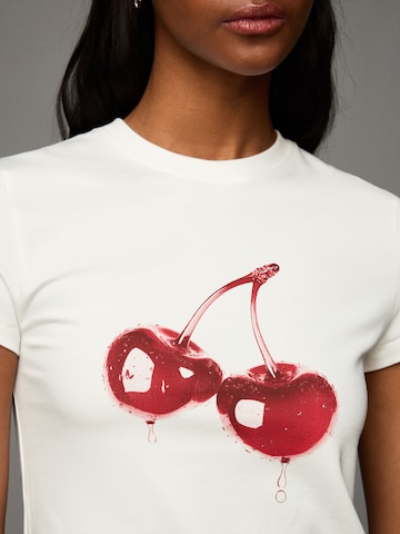 Bershka Póló - fehér