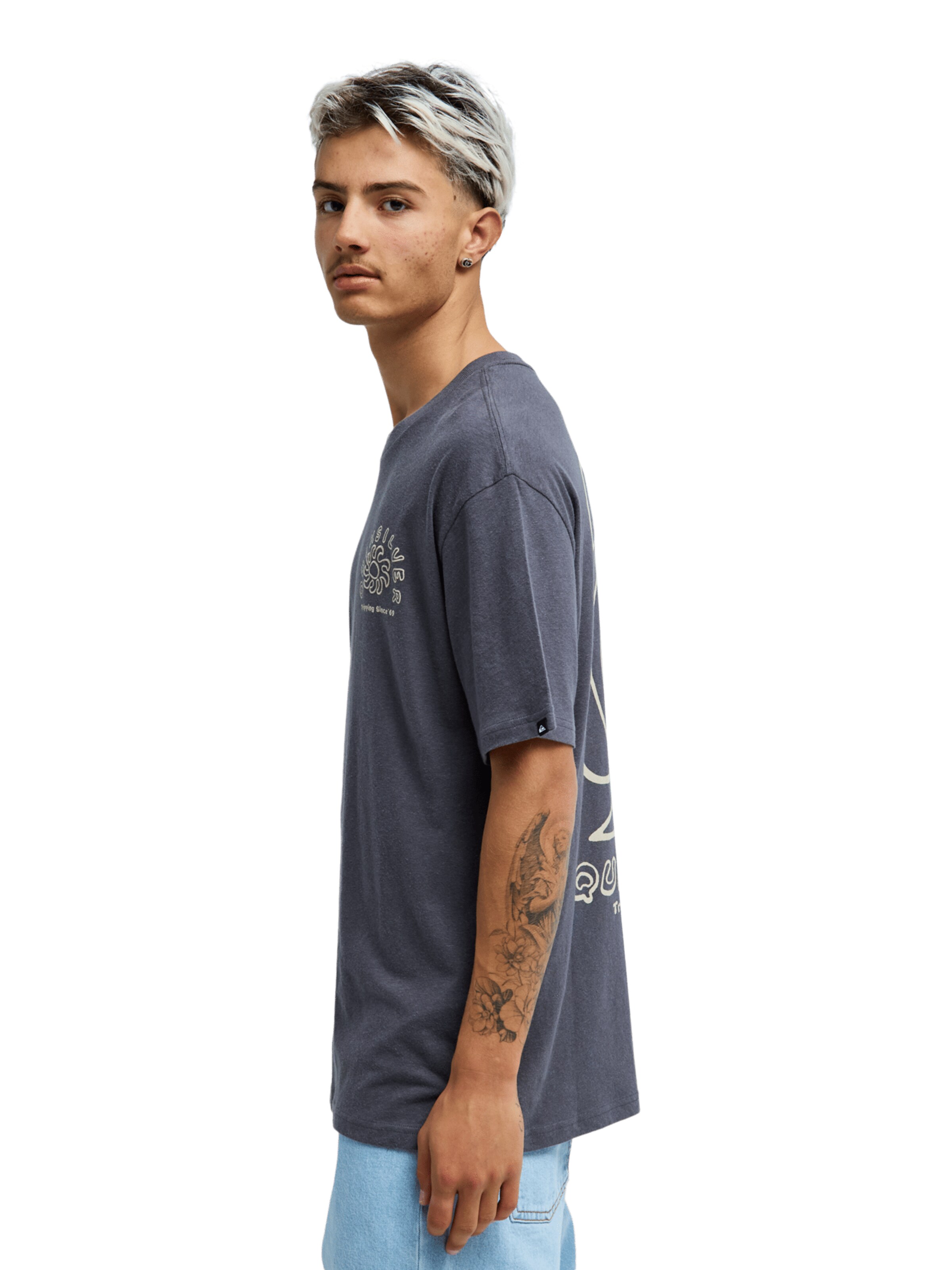 QUIKSILVER Performance Shirt in Grey