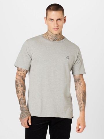 Maglietta di Volcom in grigio: frontale