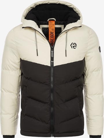 INDICODE JEANS Winter jacket ' Agiotis ' in Grey: front