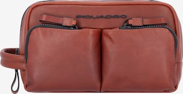 Piquadro Toiletry Bag 'Harper' in Brown: front
