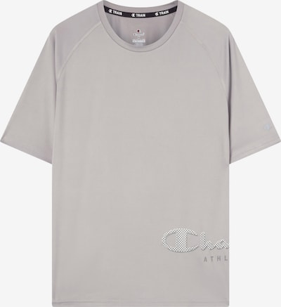 Sportiniai marškinėliai iš Champion Authentic Athletic Apparel, spalva – pilka / antracito spalva / balta, Prekių apžvalga