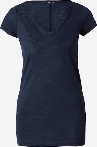 T-shirt Sisley en bleu : devant