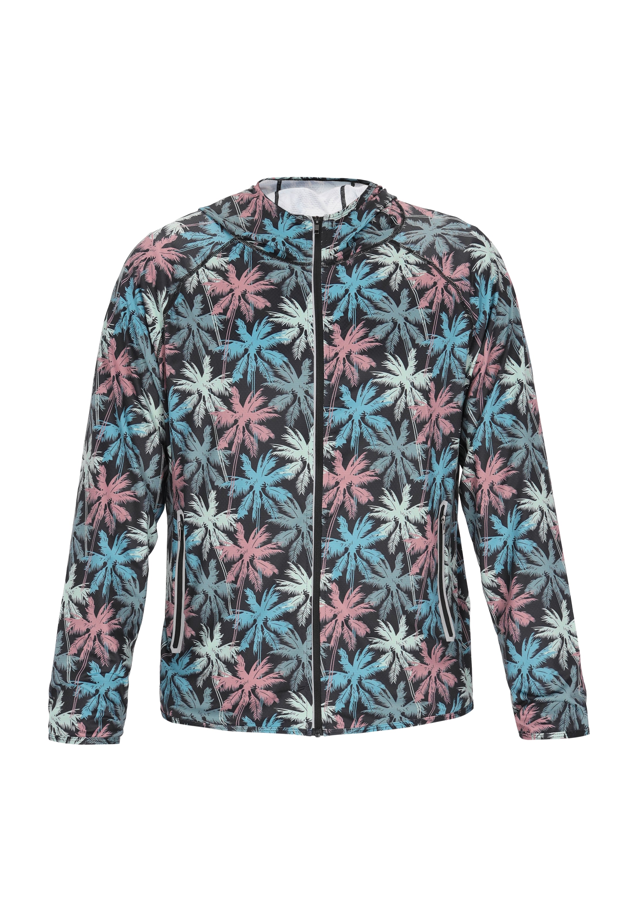 Reiswood Přechodná bunda – černá: přední strana