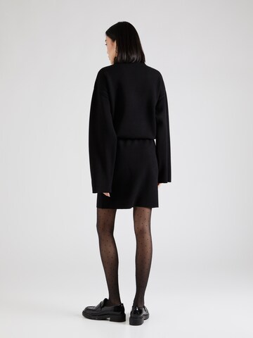 SECOND FEMALE Knit dress 'Yuna' in Black