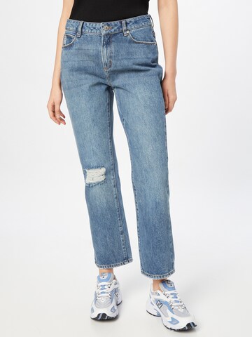 TOMORROW Bootcut Jeans 'Malcolm Kick' i blå: framsida