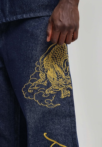 Ed Hardy Loosefit Džíny – modrá