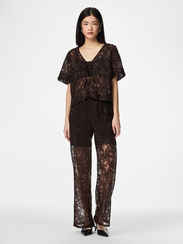 Camicia da donna 'PCLOUISE' di PIECES in marrone