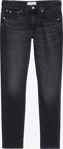 Calvin Klein Jeans - Tapered Vaquero en negro: frente