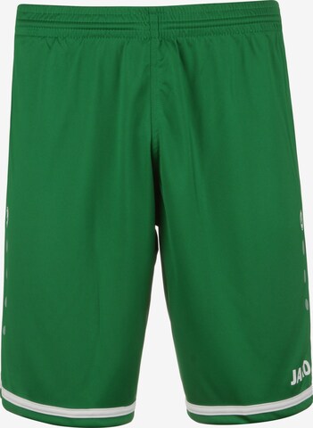 Regular Pantalon de sport 'Striker 2.0' JAKO en vert : devant