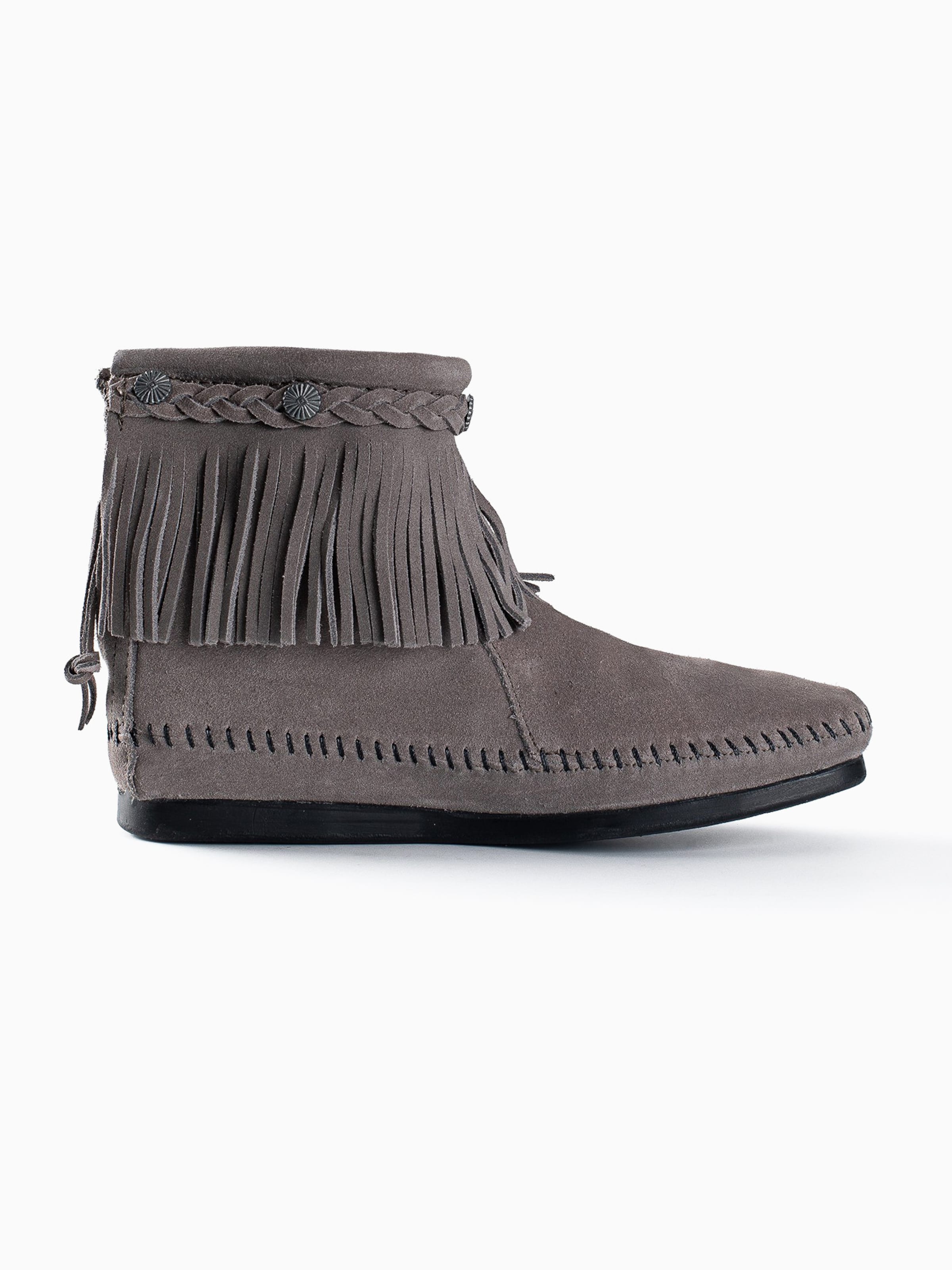 Minnetonka Bootie in Grey