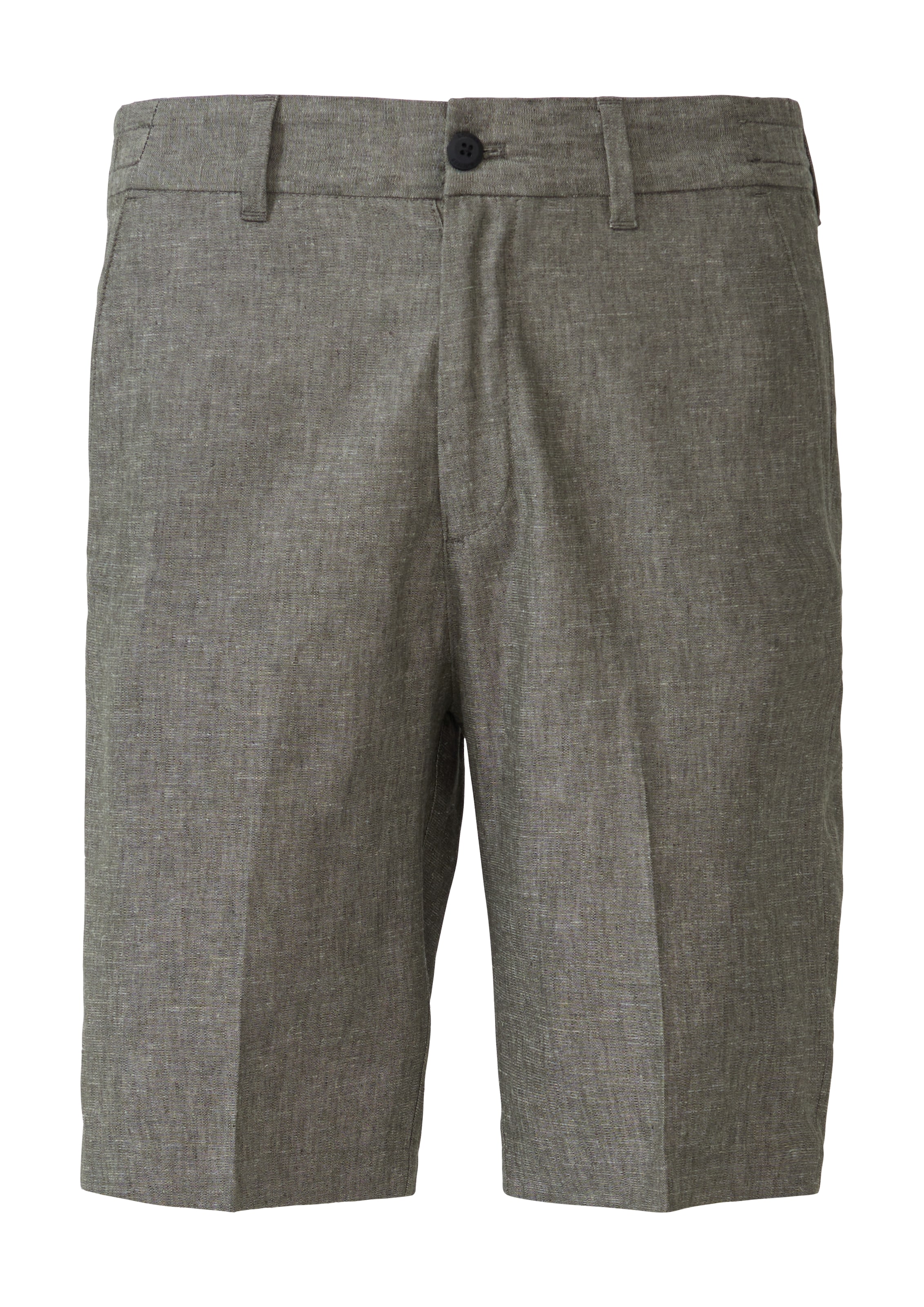 s.Oliver BLACK LABEL Regular Pantalon in Groen: voorkant